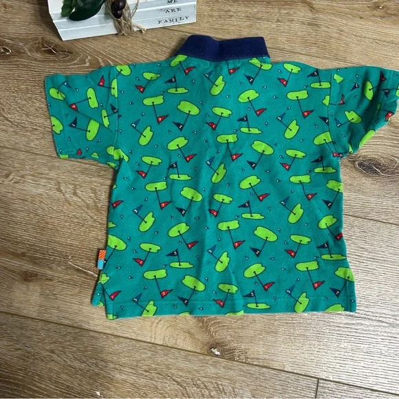 Gymboree Vintage Rare Golf Polo 3T 4T Rainbow Tag - Picture 4 of 6